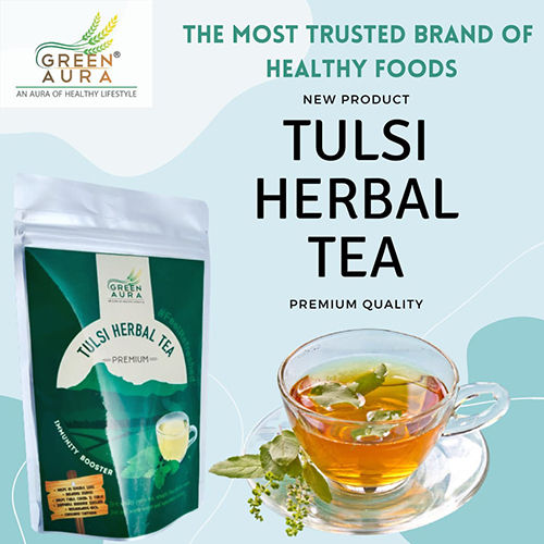 Green Auratulsi Green Herbal Tea(Green Tea With Tulsi Flavour